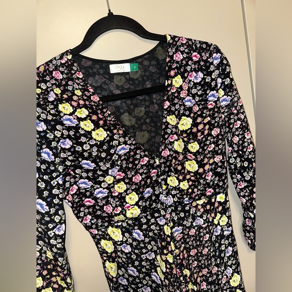 RIXO Katie floral-print crepe midi dress Size Small - Picture 3 of 6